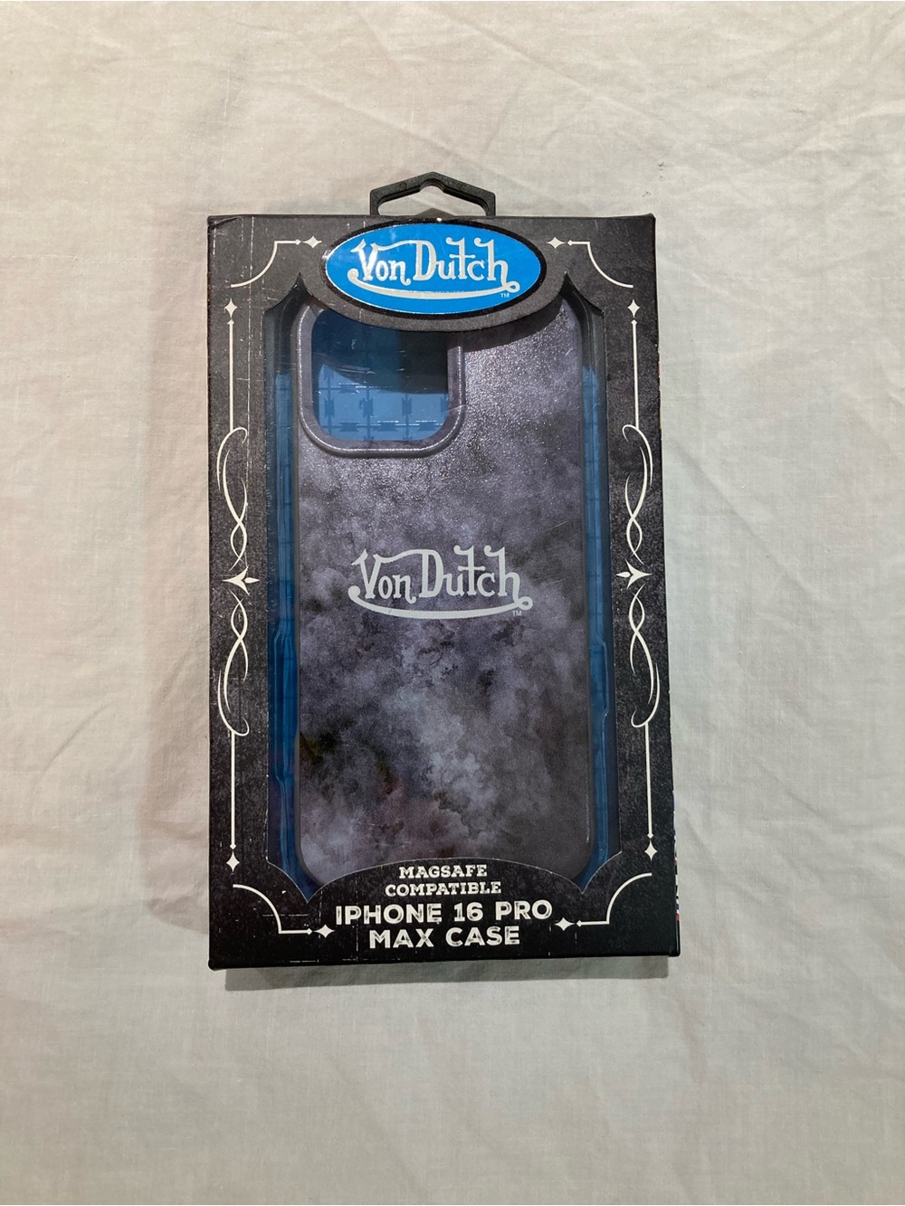 Von Dutch iPhone 16 pro max phone case, NIB!